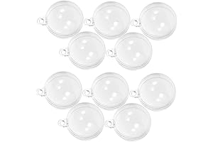 Fillable Clear Plastic Floating Ornaments