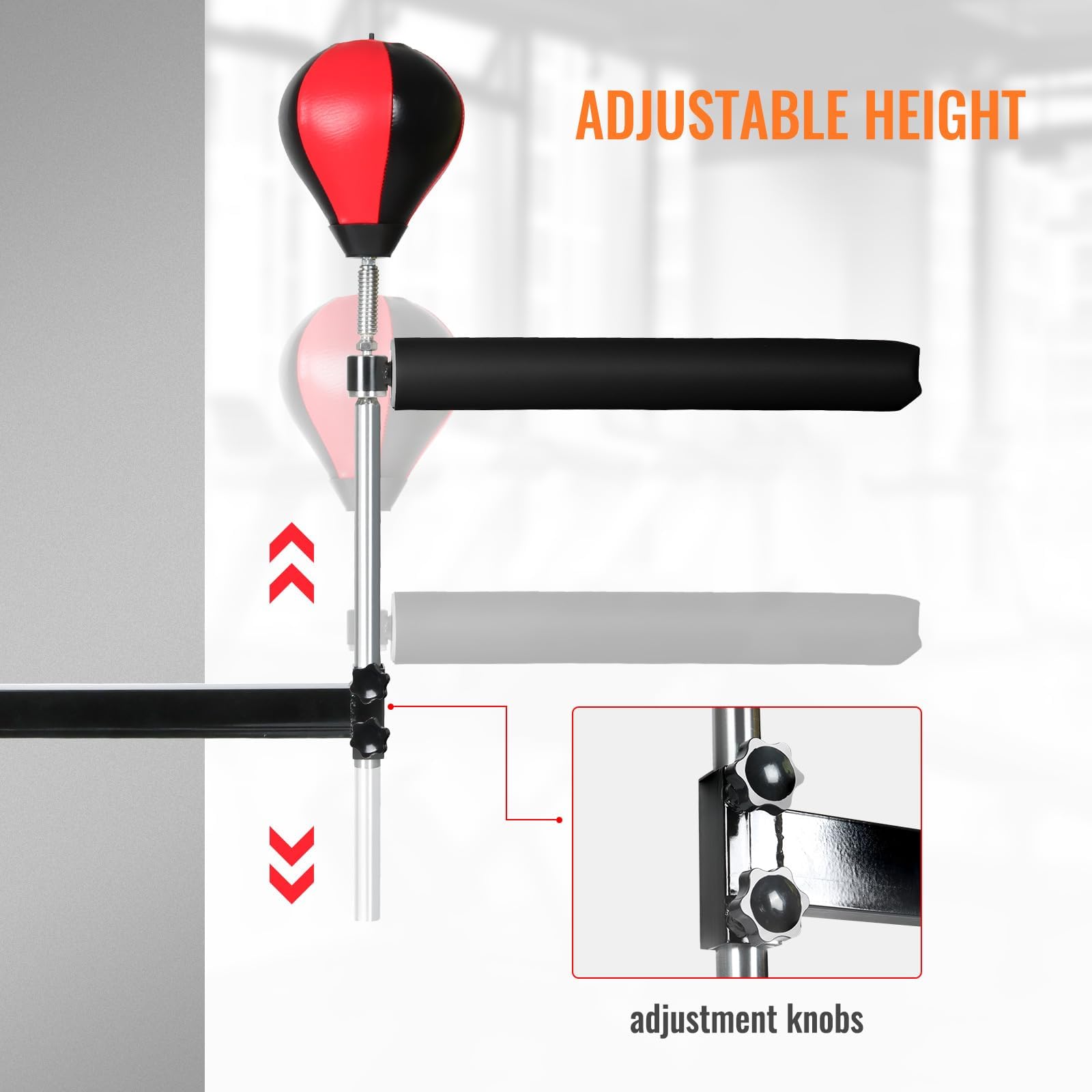 ボクシングスピニングバーウォールマウント Amazon.co.jp: VEVOR ウォールマウントボクシングスピニングバー、調節