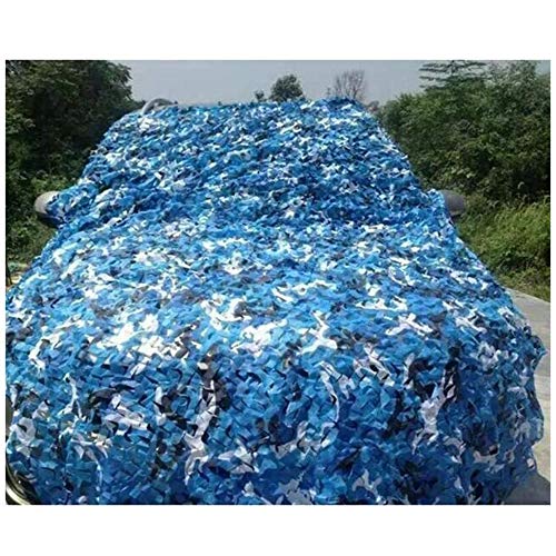 YGRQ Tarnnetz Blau Weiß Camo Netz Blind 2 × 3 m, 2 × 4 m, 2 × 5 m, 3 × 4 m, 3 × 5 m, 3 × 6 m, 4 × 5 m, 4 × 8 m, 5 × 5 m… – Bild 5