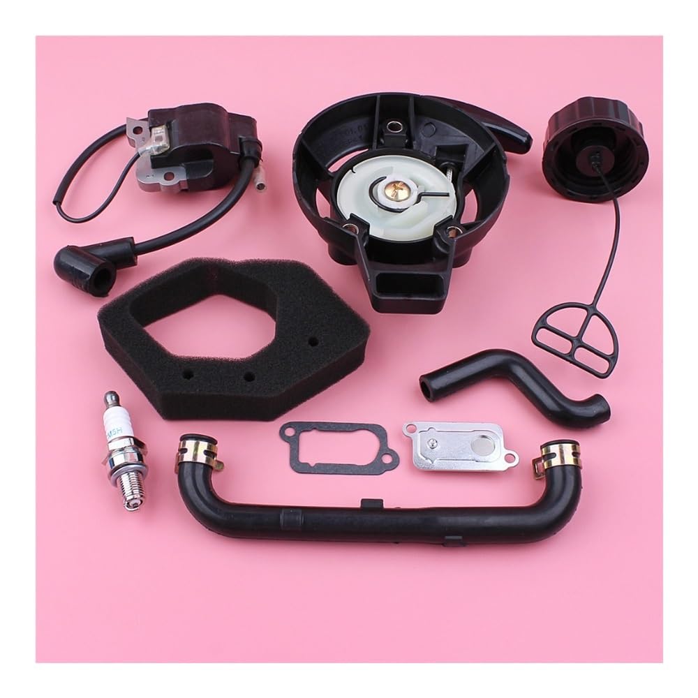 Kit tapa tubo y placa de salida de aceite para motor GX25 y GX25N