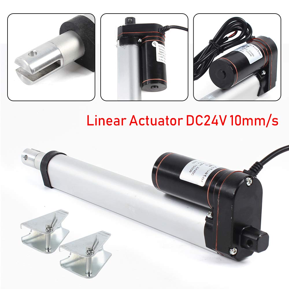 1000N-1500N Linear Actuator, 200mm Verstellantrieb, DC 24V Linearantrieb, Elektrischer Linearmotor, für elektronische, Medizinische, Elektrische Türöffner