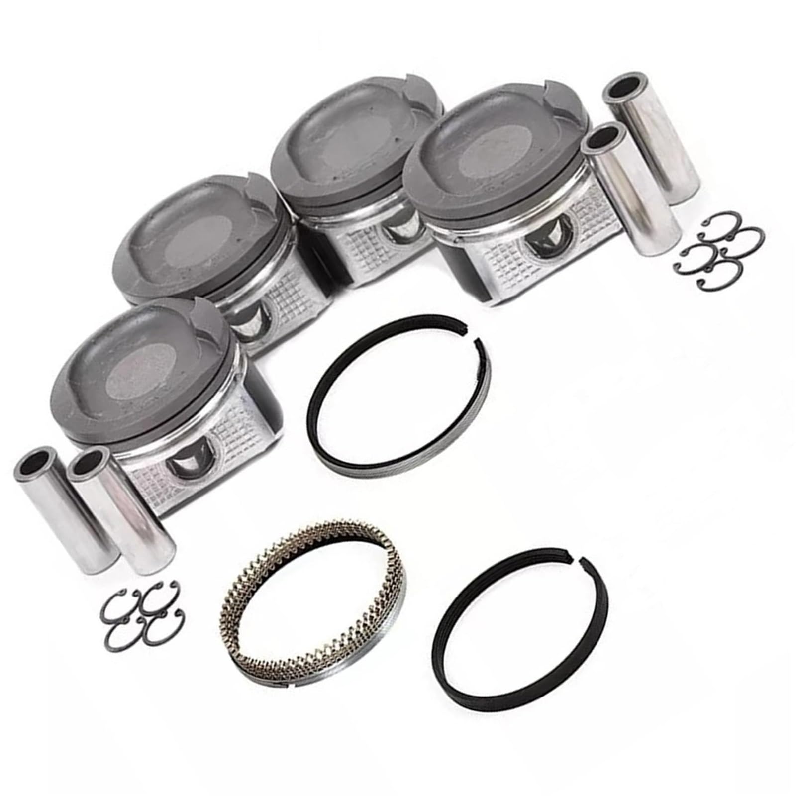 kit fasce elastiche Set di pistoni e fasce elastiche motore 1ZZFE 4p per 00-08 per Toyota Celica GT per Corolla MR2 per Chevrolet 1.8L Sostituire