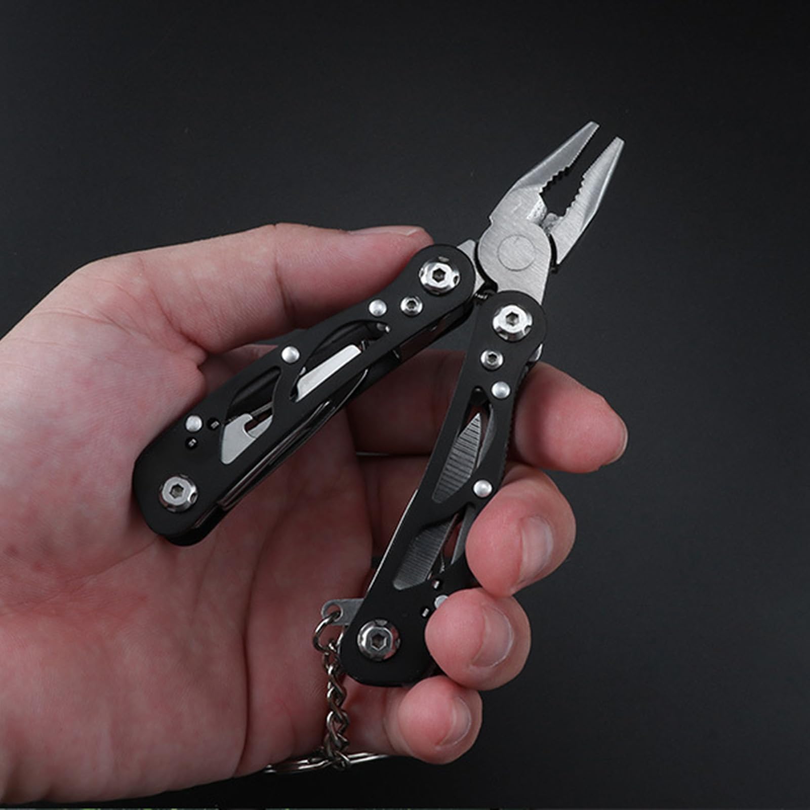 Mini multifunctionele pliers 35x70mm in 600 deniers hoes | Groothandel