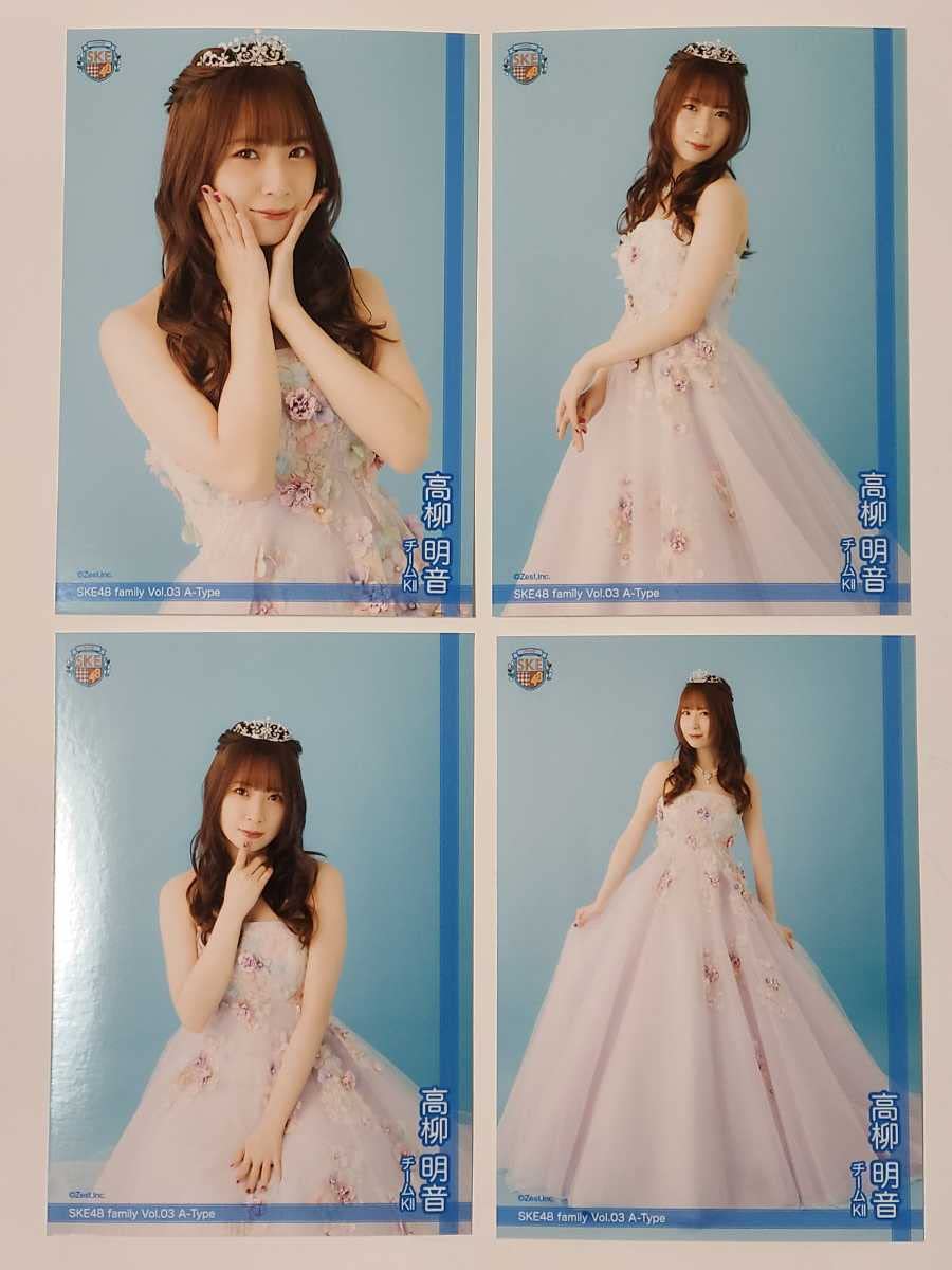 SKE48 Vol.03 A-Type 高柳明音 Family 生写真 松井珠理奈 日本ガイシ