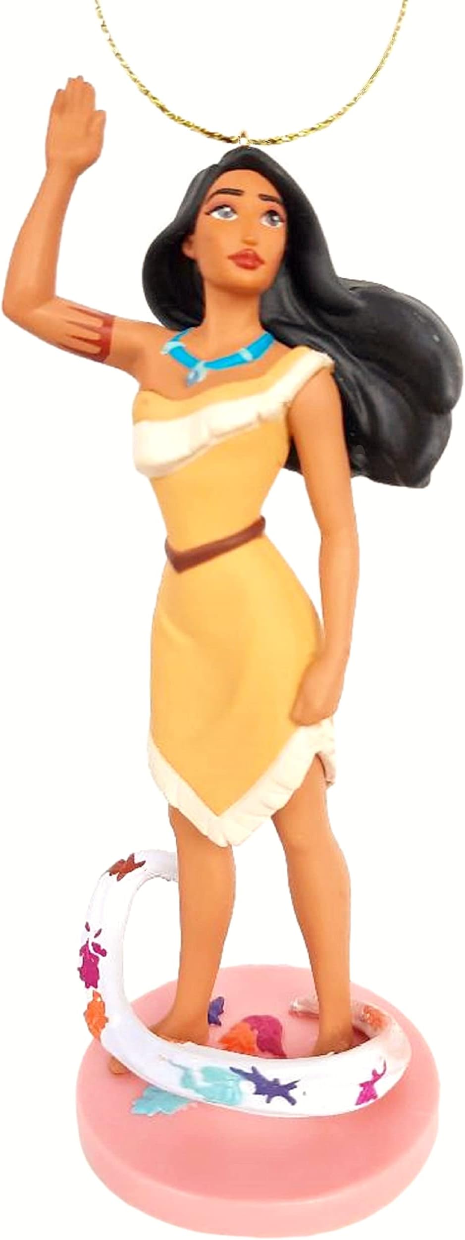 GenericPocahontas Princess from Movie Pocahontas Figurine Holiday Christmas Tree Ornament - Limited Availability - New for 2022