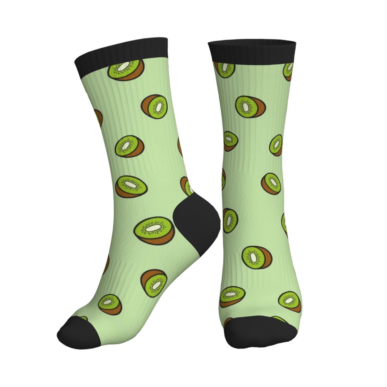 Kwqdozf Unisex As Pic Cartoon Kiwi Socks Mid-Tube Sports Socks For Sports And Daily Wear For Women And Men