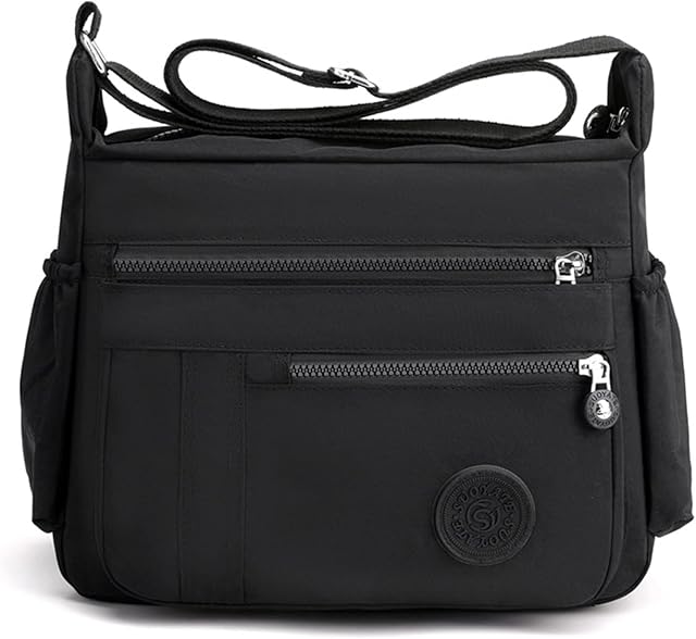 XUDREZ Crossbody Bags for Women,Multi Pocket Crossbody Bag Shoulder Bag Travel Bag