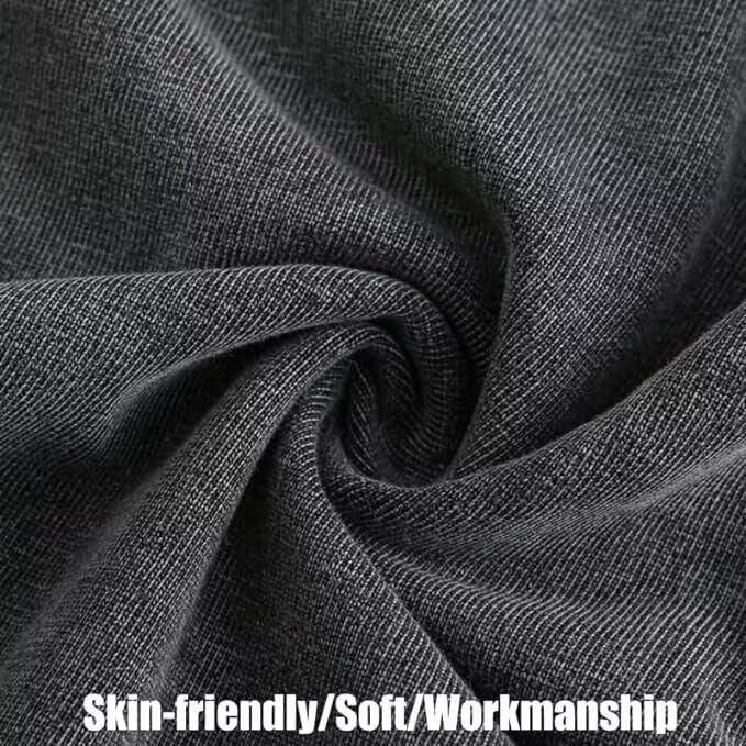 3 Pack Men's Oversized Heavy Cotton T-Shirts Vintage Tee Loose Fit Short Sleeve Casual Shirts for Men - Image 5