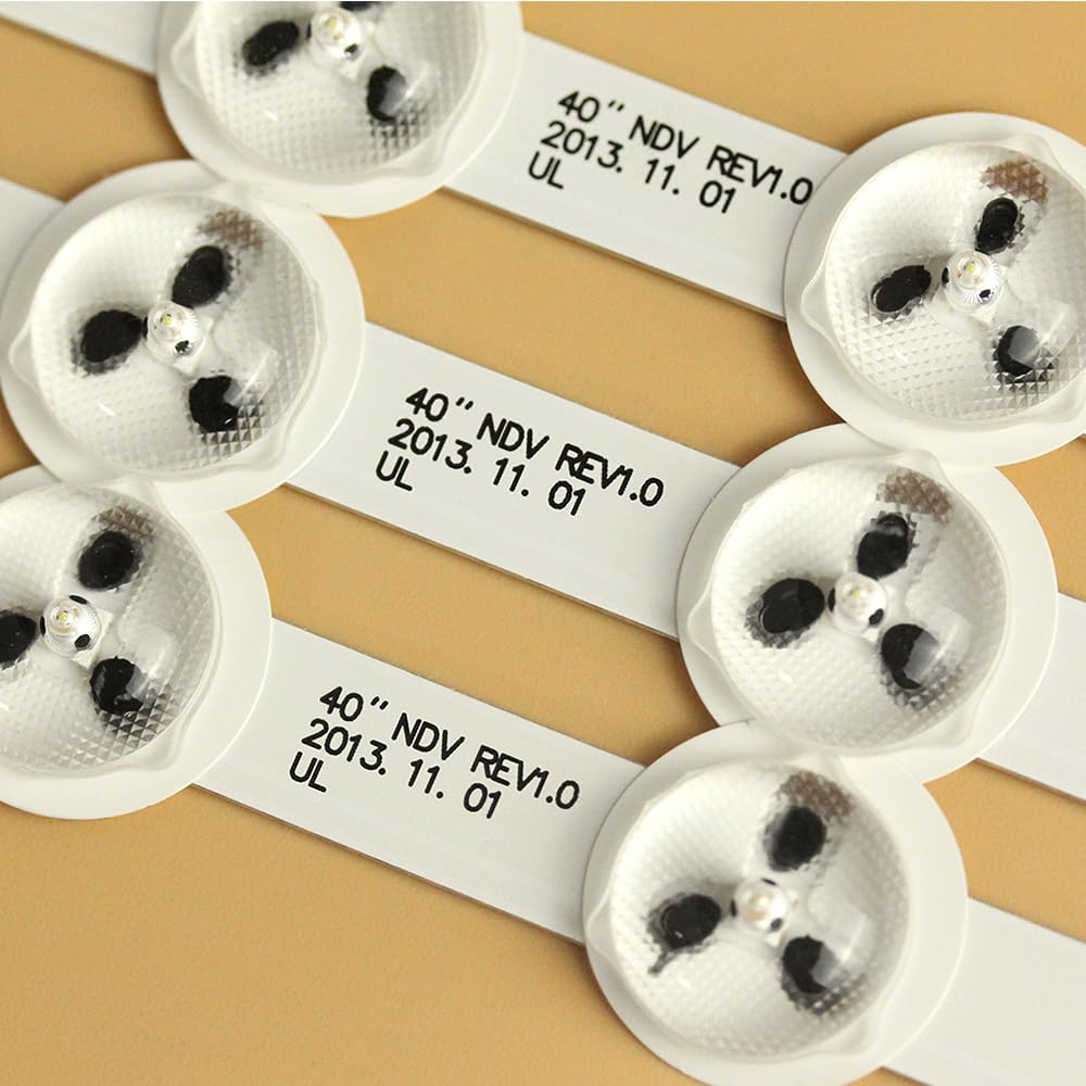 Striscia LED Ricambio TV 40 Pollici - Kit Retroilluminazione Per Modelli VES400UNDS 39PF3025D