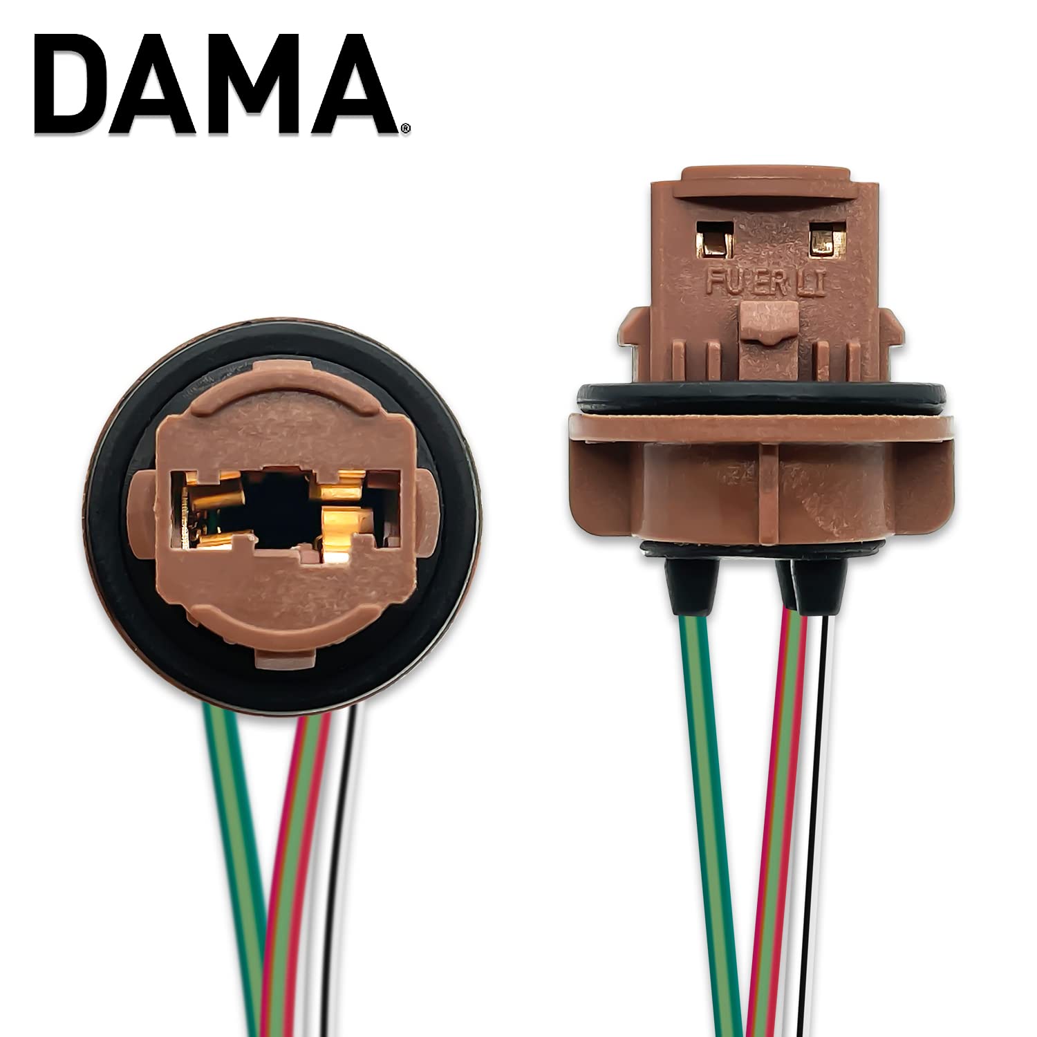 Amazon.com: DAMA 7443 T20 Turn Signal/Reverse Light Bulb Socket