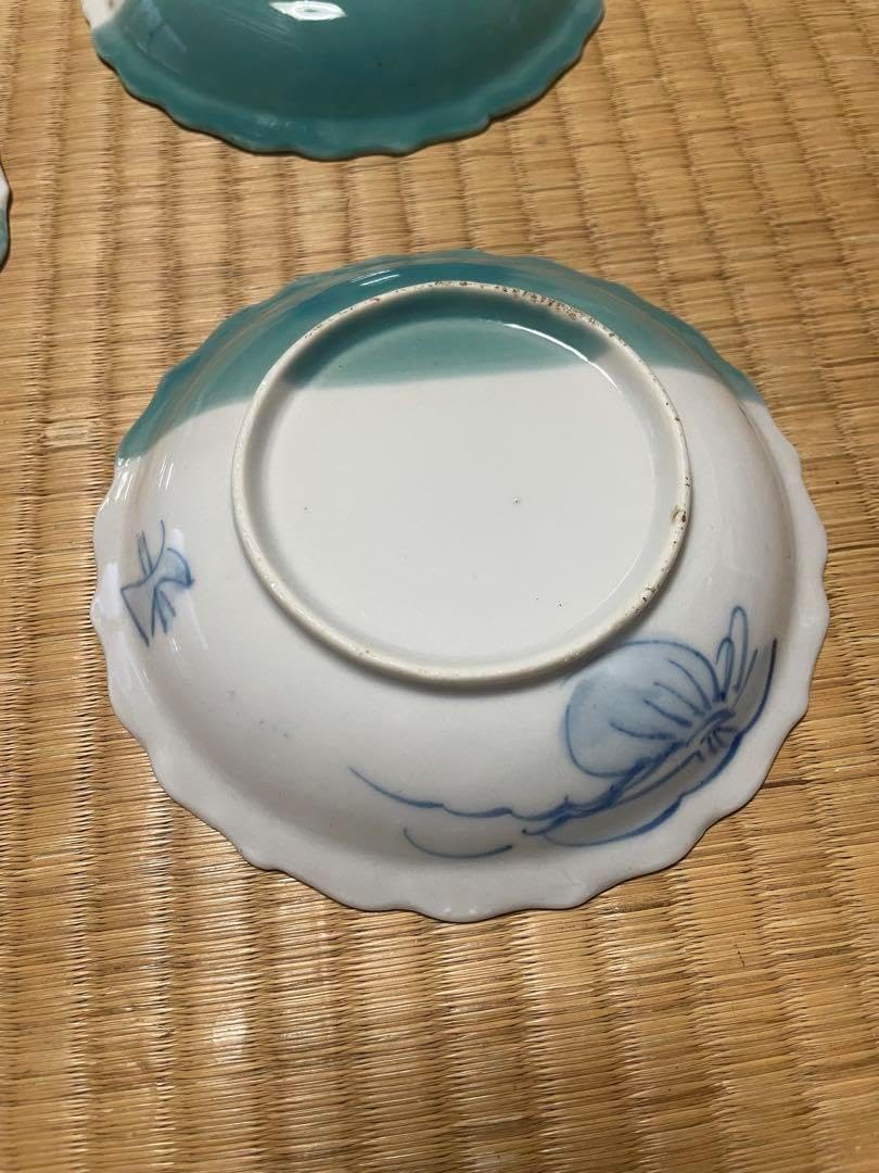 大聖寺伊万里 古伊万里 伊万里 中皿 7寸皿 蔵出し 3客 【公式通販】