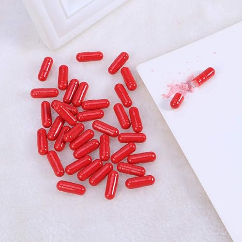 Miniatura 5 de Happyyami 12 cápsulas de sangre falsas para Halloween y Día de los Inocentes, accesorios de sangre realistas para cosplay para teatro y efectos