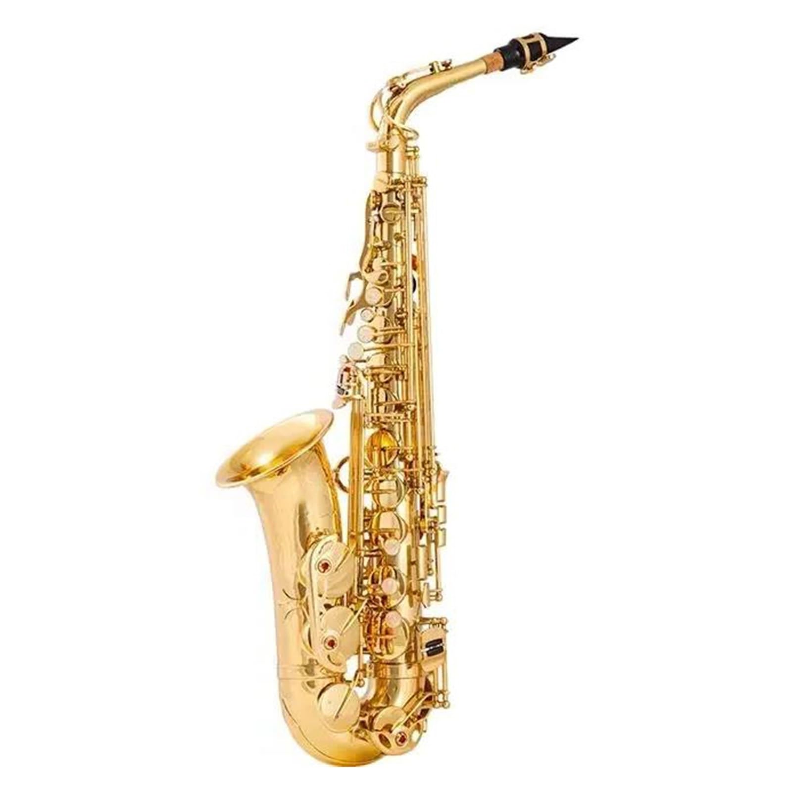 sassofono Sassofono contralto oro Sassofono contralto Nero oro Professionale Top performance Bocchino Accessori(Gold)