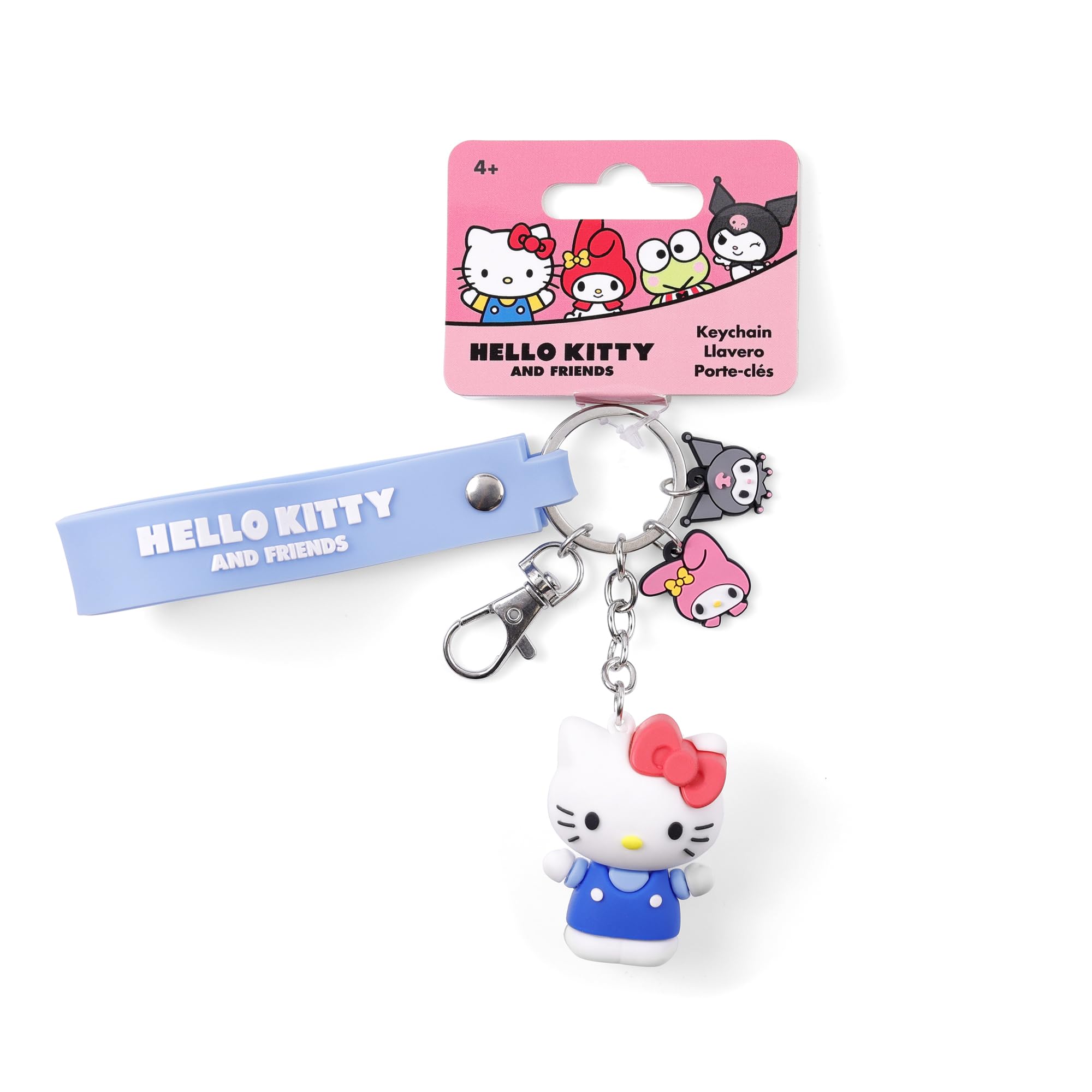 Hello Kitty Girls 3D gumowa smycz brelok do kluczy torba piórnik zawieszka