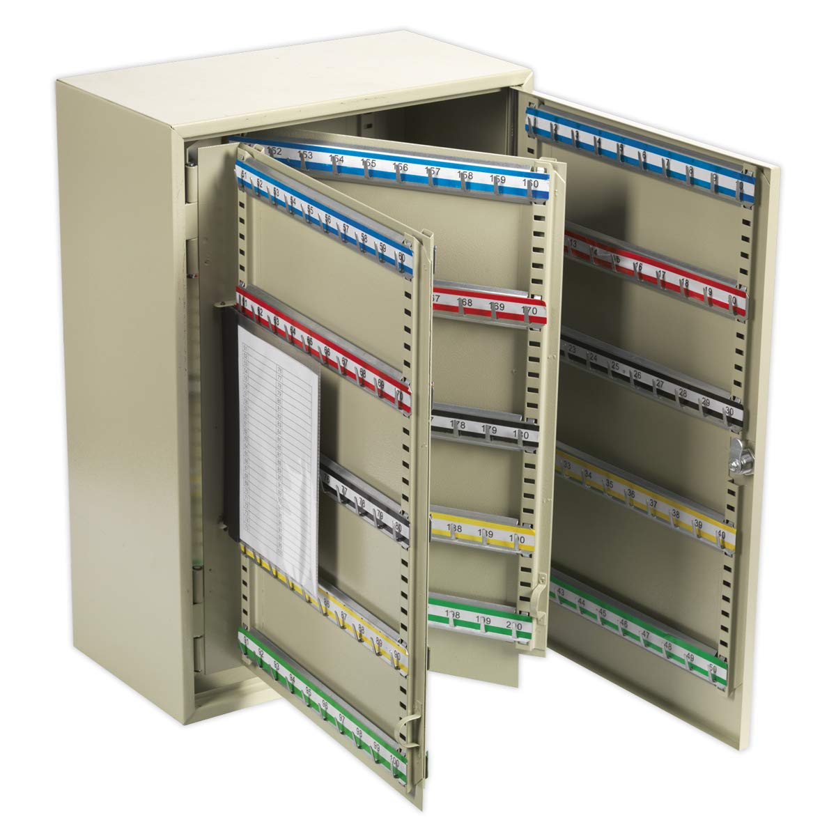 Sealey Skc300 Key Cabinet 300 Key Capacity