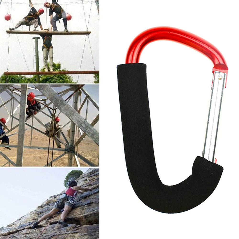 10 Karabinerhaken Aus Aluminium: Schwarz, Robust & Vielseitig Einsetzbar Für Outdoor, Camping & Angeln