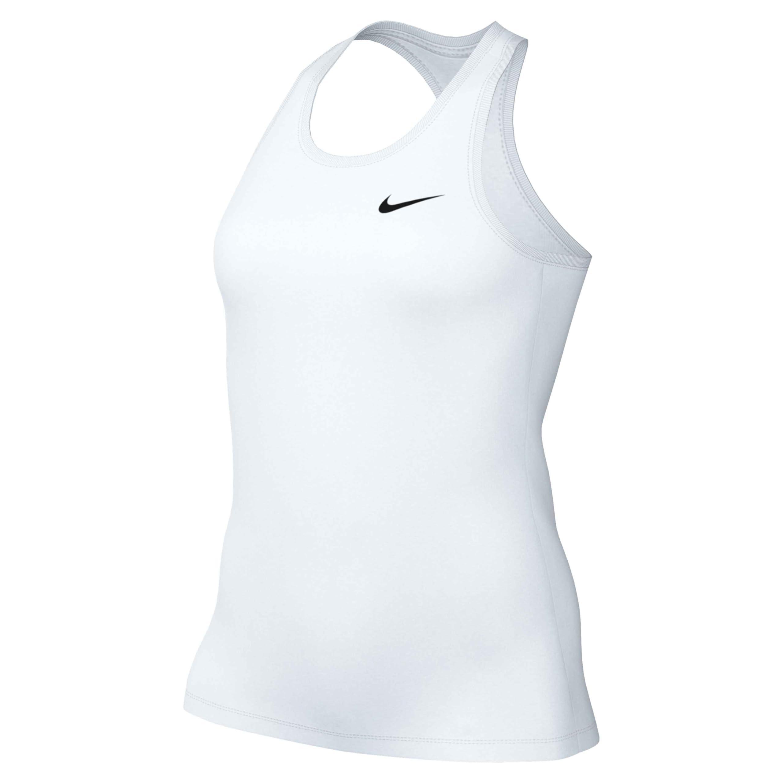 Nike Womens Training Dri-Fit Racerback Tank - White