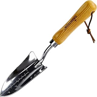 Sponsored Ad - Gardtech Stainless Steel Transplanter, Garden Trowel, Depth Marker Measurements Shovel Tool for More Accura...