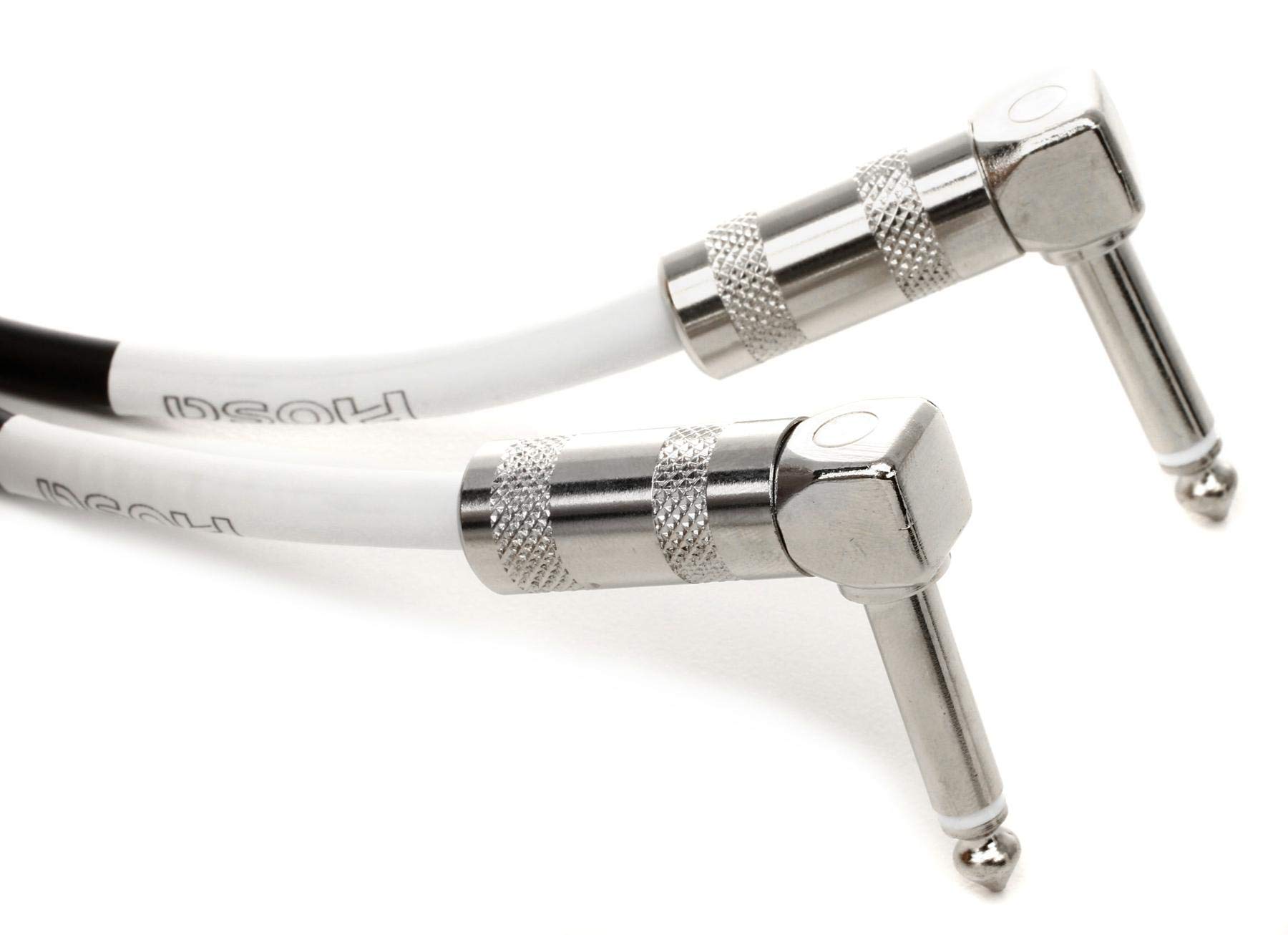 HosaTech CPE-112 12 inch Right Angle to Same Guitar Patch Cable