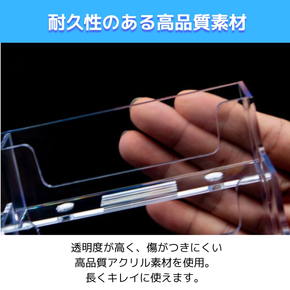 Amazon.co.jp: YourKit 名刺ケース カード立て カードスタンド 名刺