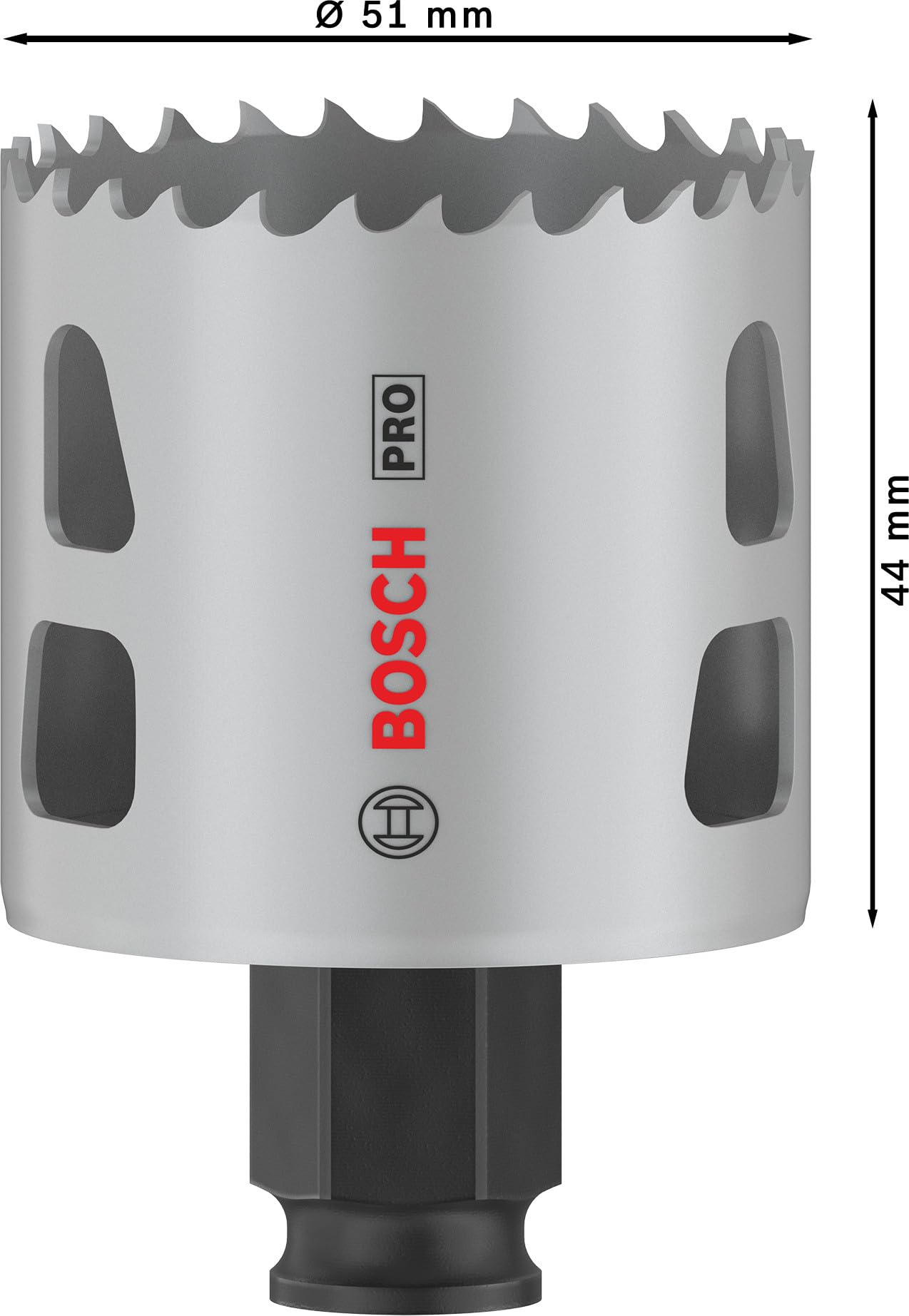 Bosch 24x PRO Multi Material PC Plus Lochsäge, 51 mm, 24-tlg.