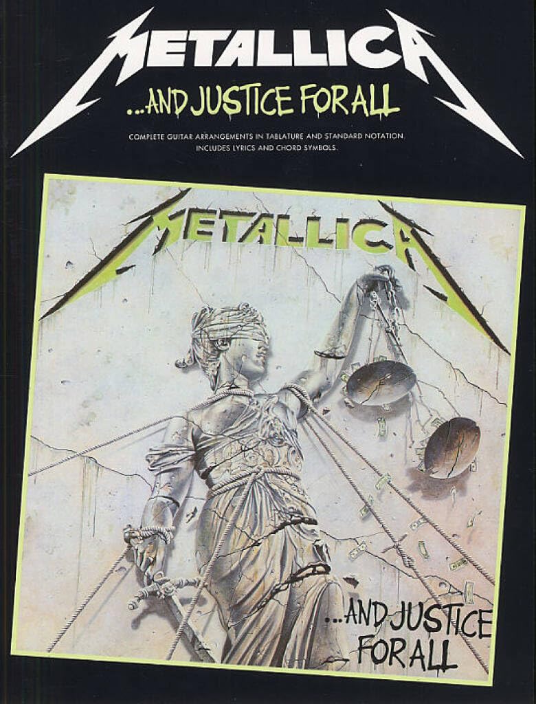 Metallica...And Justice for All | Guitar Songbook with Advanced Guitar Tab Sheet Music for Album Study and Practice Performance | Note for Note ... Symbols for Students: Guitar Tab Edition