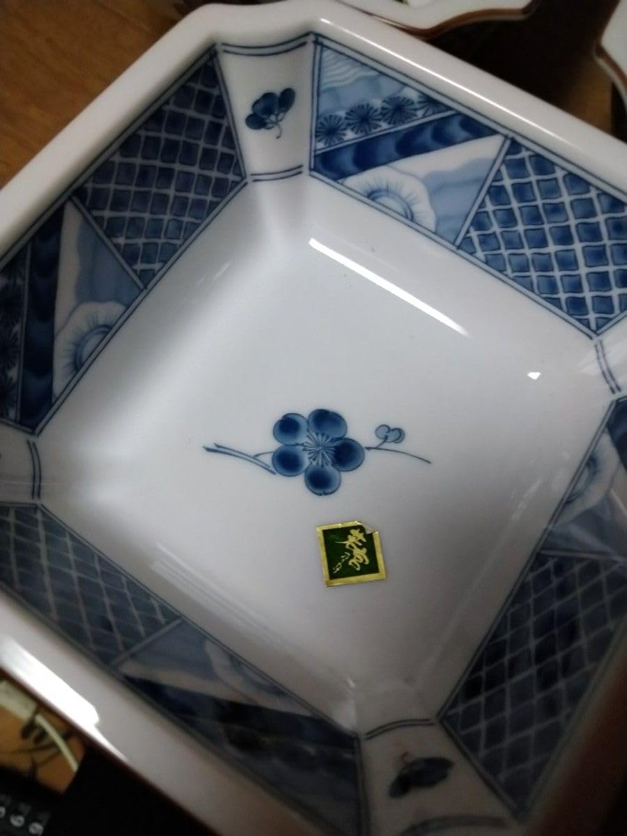 Amazon.co.jp: 若宮乃りたけ小鉢若宮シリーズノリタケ角小鉢小鉢揃5枚