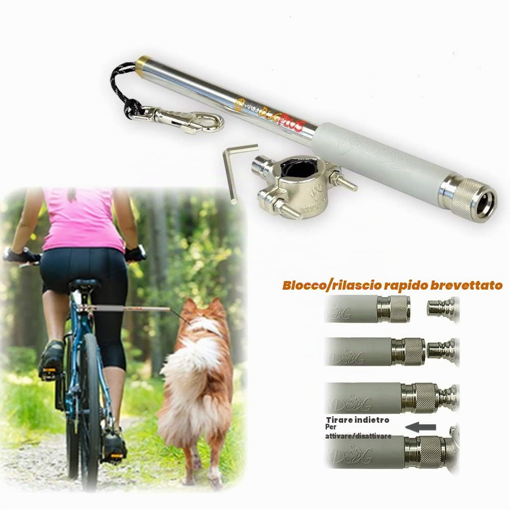 WalkyDog Plus Guinzaglio da bicicletta per cani