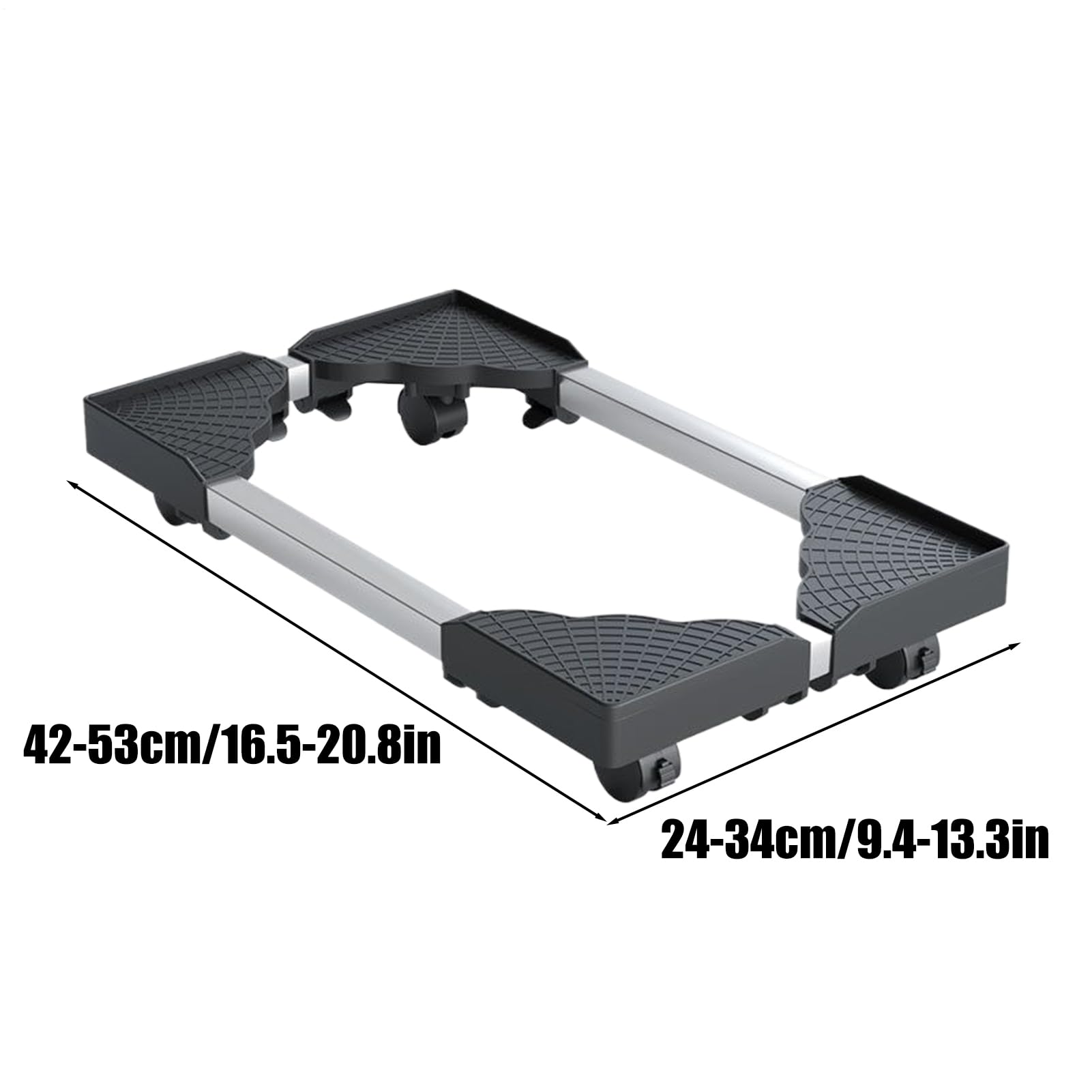 Soporte Móvil para CPU Telescópico Impermeable | Soporte Móvil Para Almacenamiento De CPU para Sala de Estar Sala de Reuniones Apartamento Planta Puerto y Maleta