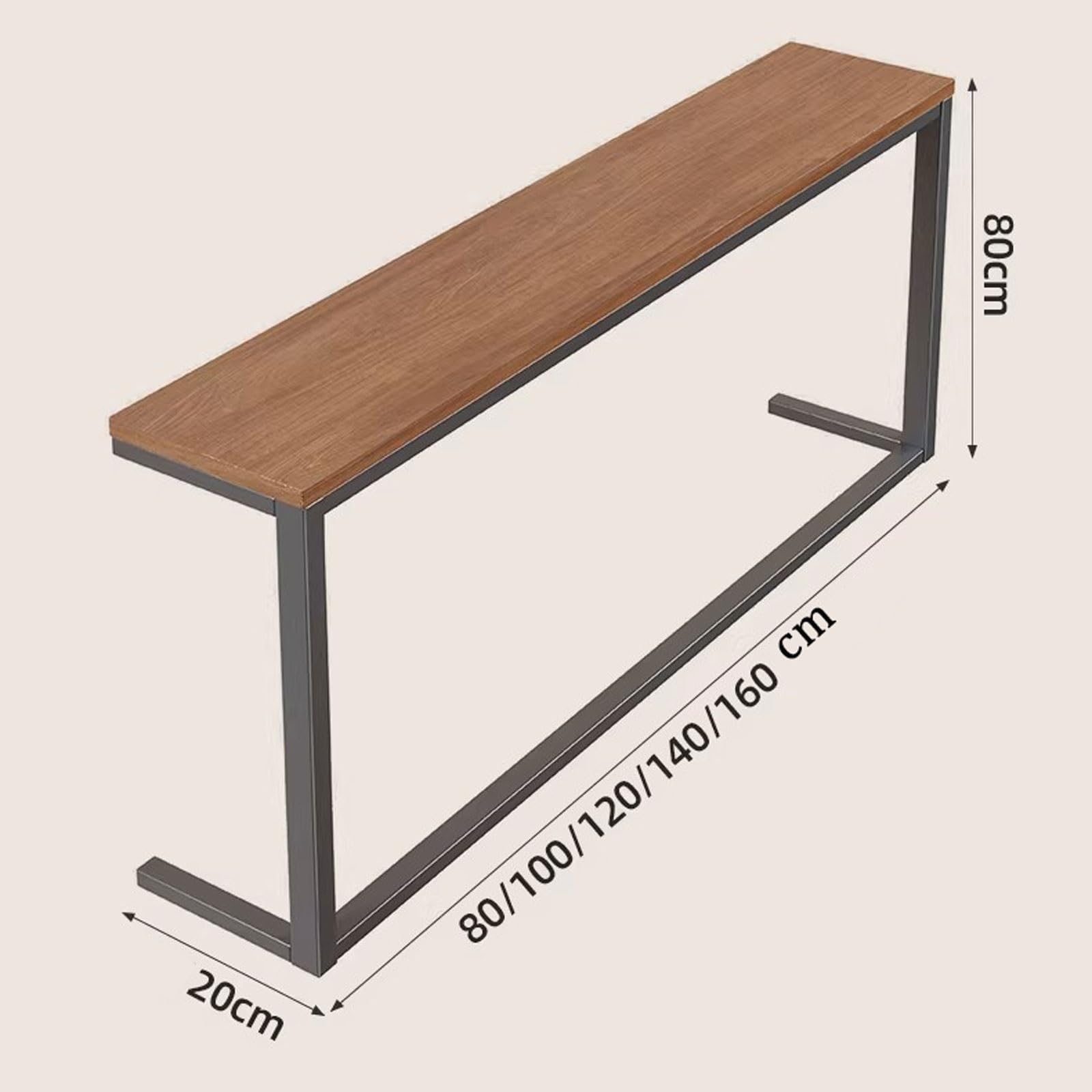 Estante para radiador, mesa resistente con amplia superficie de almacenamiento, mesa trasera multifuncional para sala de estar y dormitorio