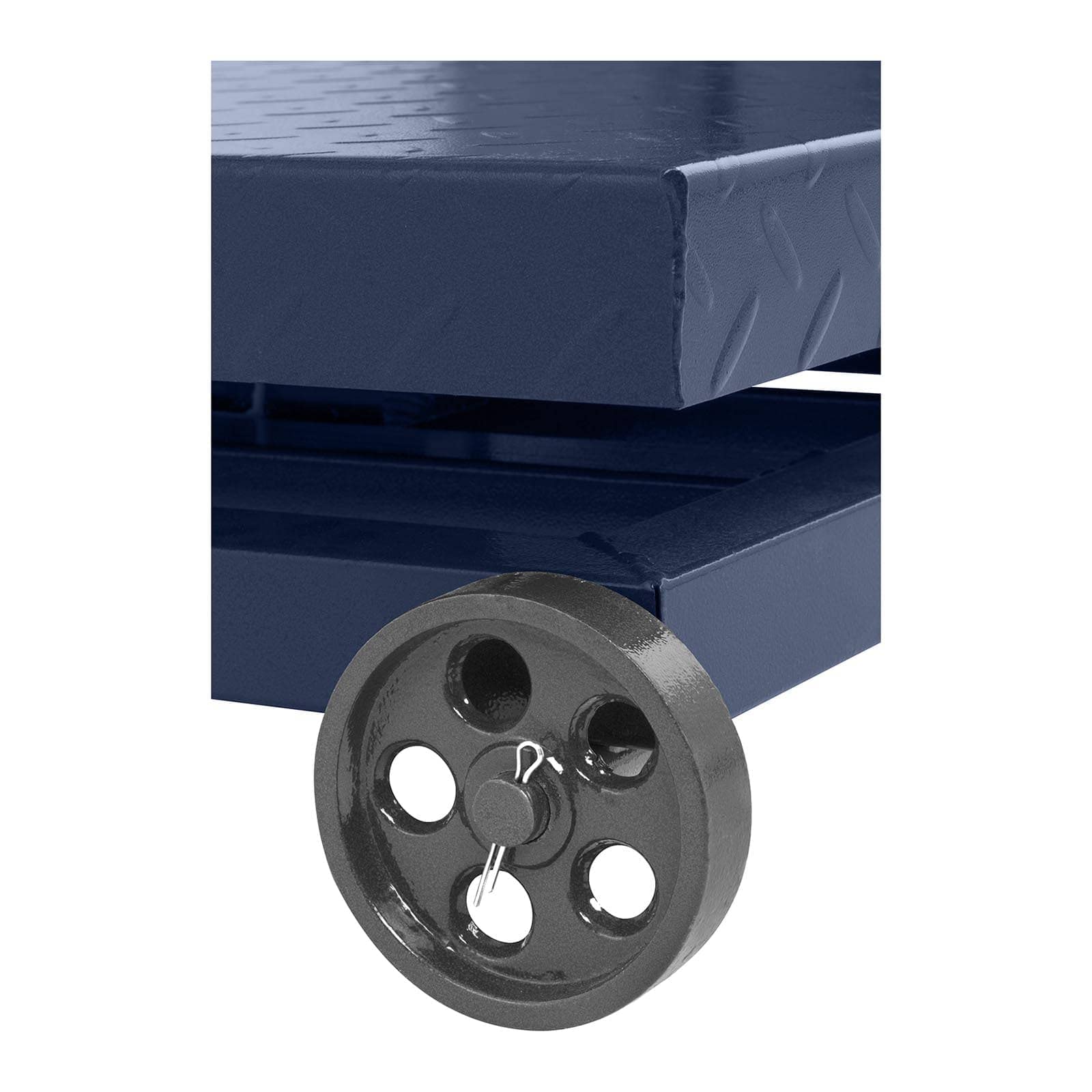 Steinberg Systems Bilancia a Piattaforma Bilancia per Pacchi SBS-PF-600/100 (4-600 kg, 100 g, Con ruote)