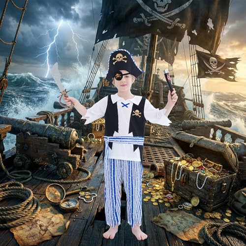 Disfraz Pirata Infantil para Niños miniatura 5