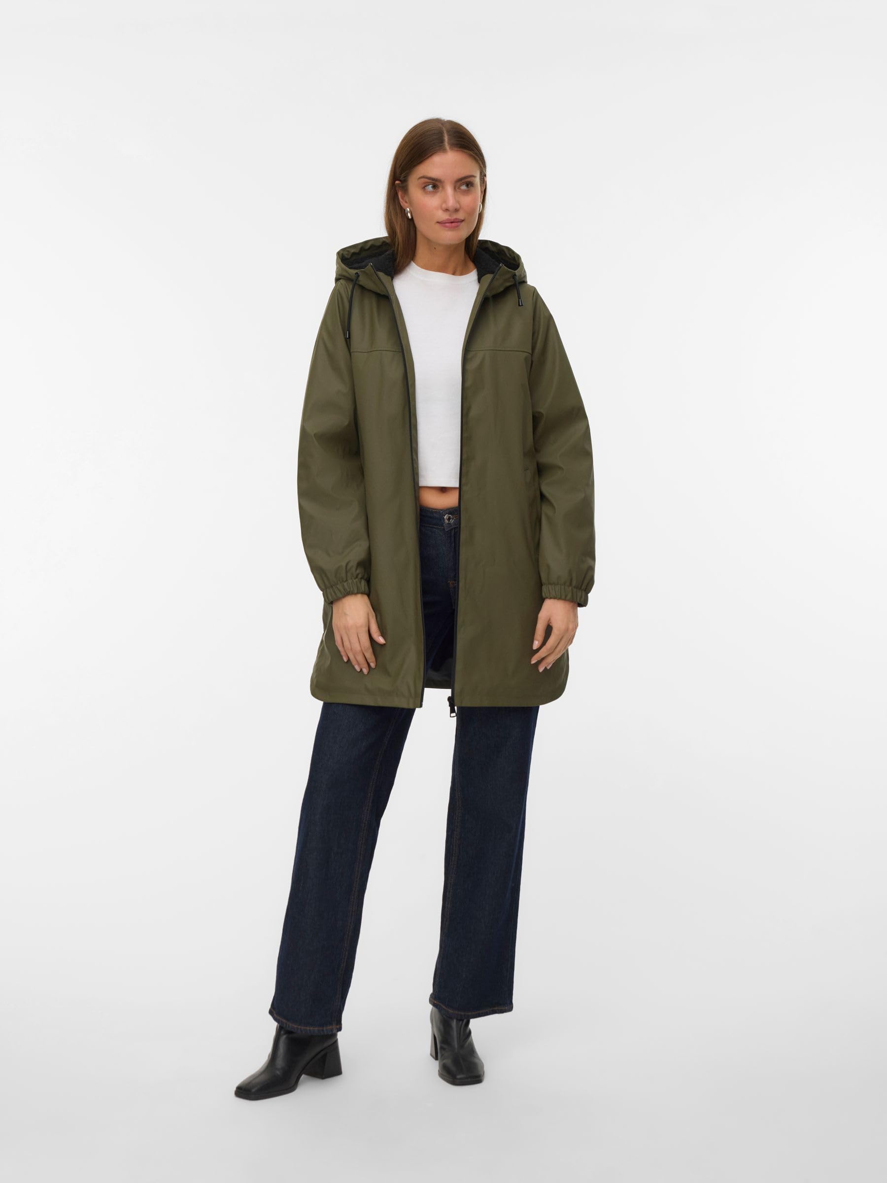 VERO MODA Vmasta Teddy Coated Coat Ga Noos Vmasta Teddy Coated Coat Ga Noos Mujer (Pack de 1)