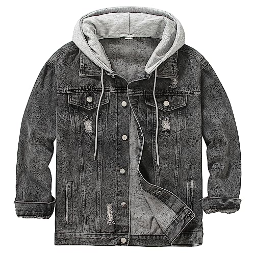 ジャケット・アウター archive dry black coated denim jacket Studio D'artisan Black Denim Jacket SP-121 Men's 1953 Type 2 Style