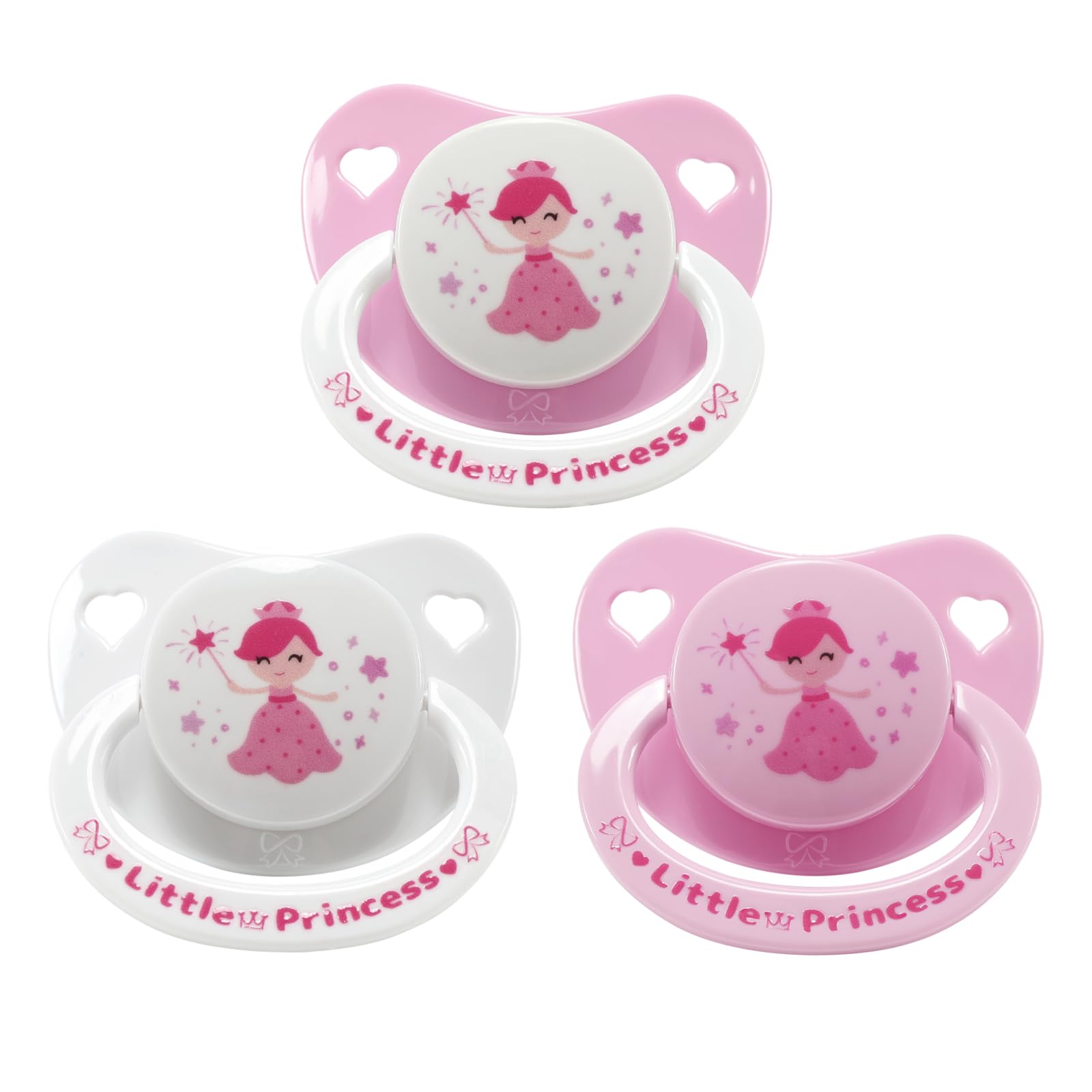 CutiePlusU Large Size Dummy Big Shield Pacifier 3 Counts for Men Women