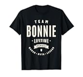 Team Bonnie Lifetime Member Funny Name Bonnie T-Shirt