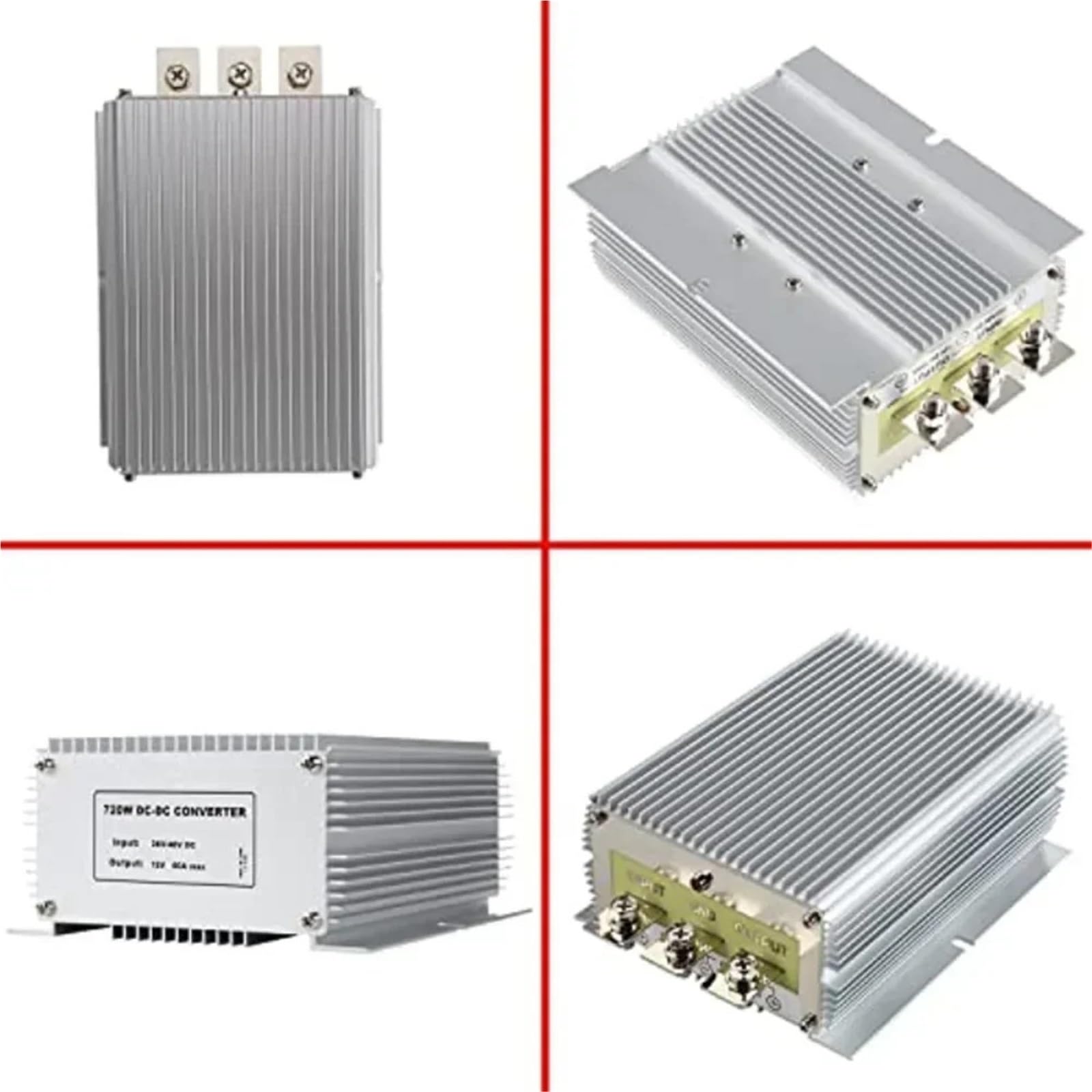 1 x przetwornica napięcia, 48 V, 36 V na 12 V, 60 A, do samochodów ciężarowych, transformatorów mocy, reduktora napięcia, regulatora napięcia DC