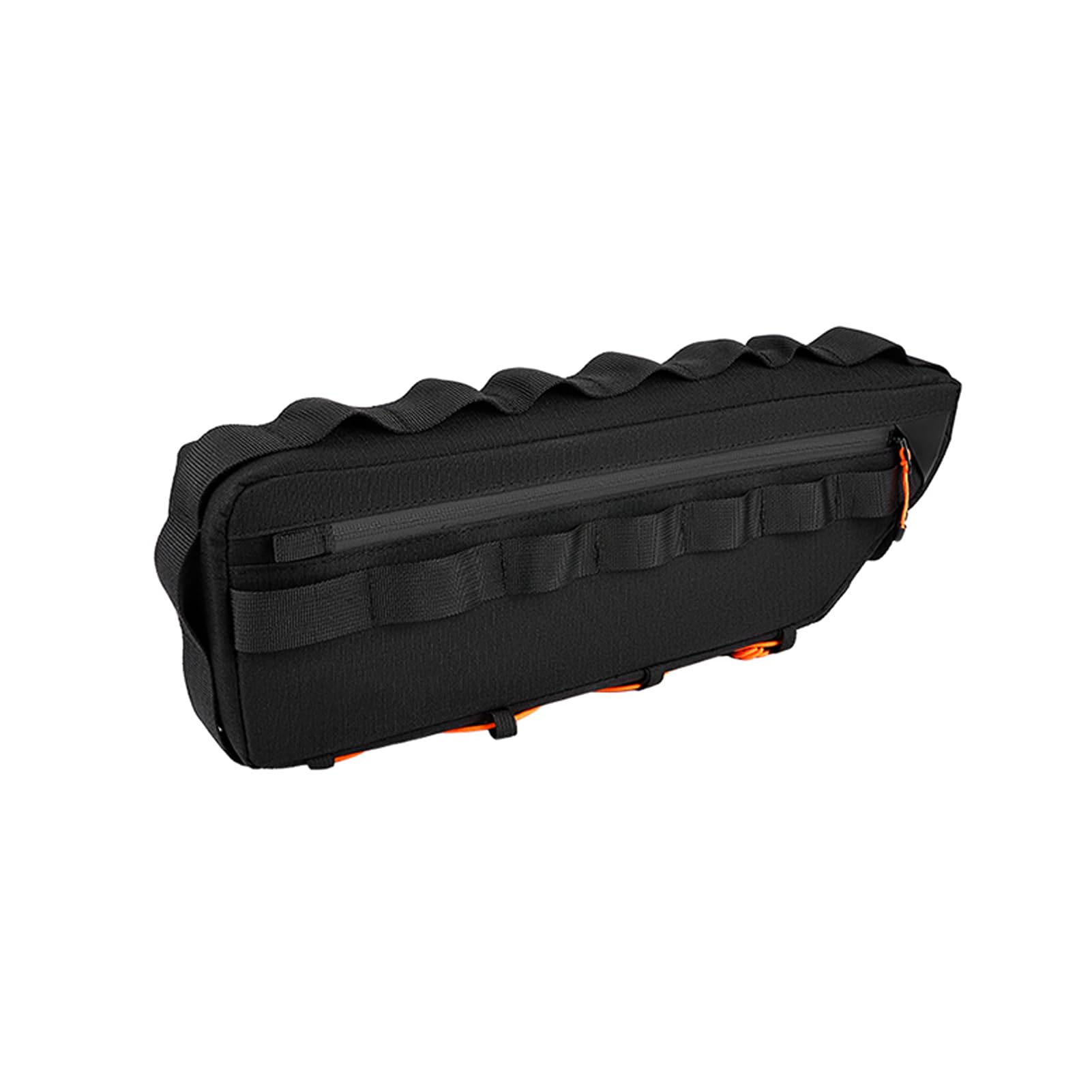 Aomiun Bike Top Tube Bag 2.6L Bike Frame Bag Cycling Crossbar Expandable Straps Rainproof with Side Pocket for, Road (One Size)