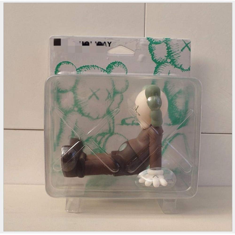 GYJZZW Decoration Statue Sculpture Crafts 18Cm Original Sesame Street Cartoon Sculpture Toys Modern Abstract Cartoon Character Sculpture Decoration Home Decoration,18X15Cm,China