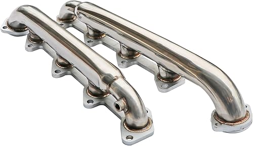 Miniatura 4 de Reemplazo de cabezal de colector de acero inoxidable para Ford Powerstroke F250 F350 6.0 2003-2007