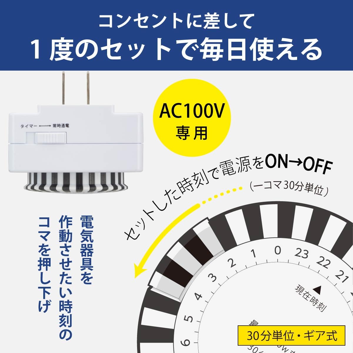 ラボ用電源制御タイマー ラボ用電源制御タイマー