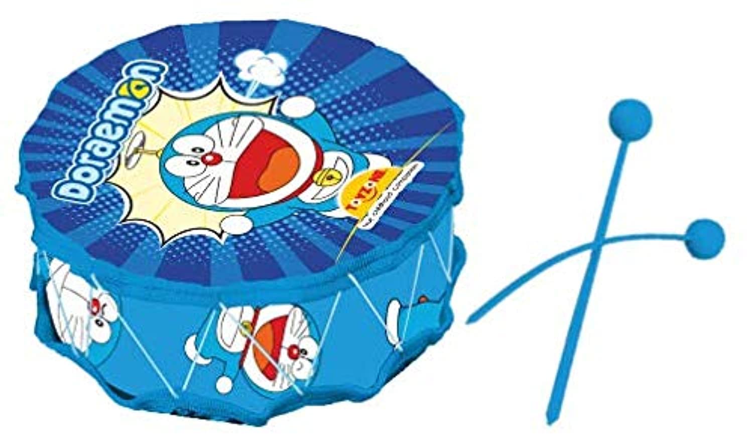 Toyzone Barbie Kids Drum (Size 3) | Musical Drum Set | Music Play Toy | Musical Instrument for Kids/Toddlers/Baby Girl/Boys | Musical Toy with 1 Drum & 2 Sticks (Doraemon Kids Drum) (B08HKZM1LG) Amazon Price History, Amazon Price Tracker