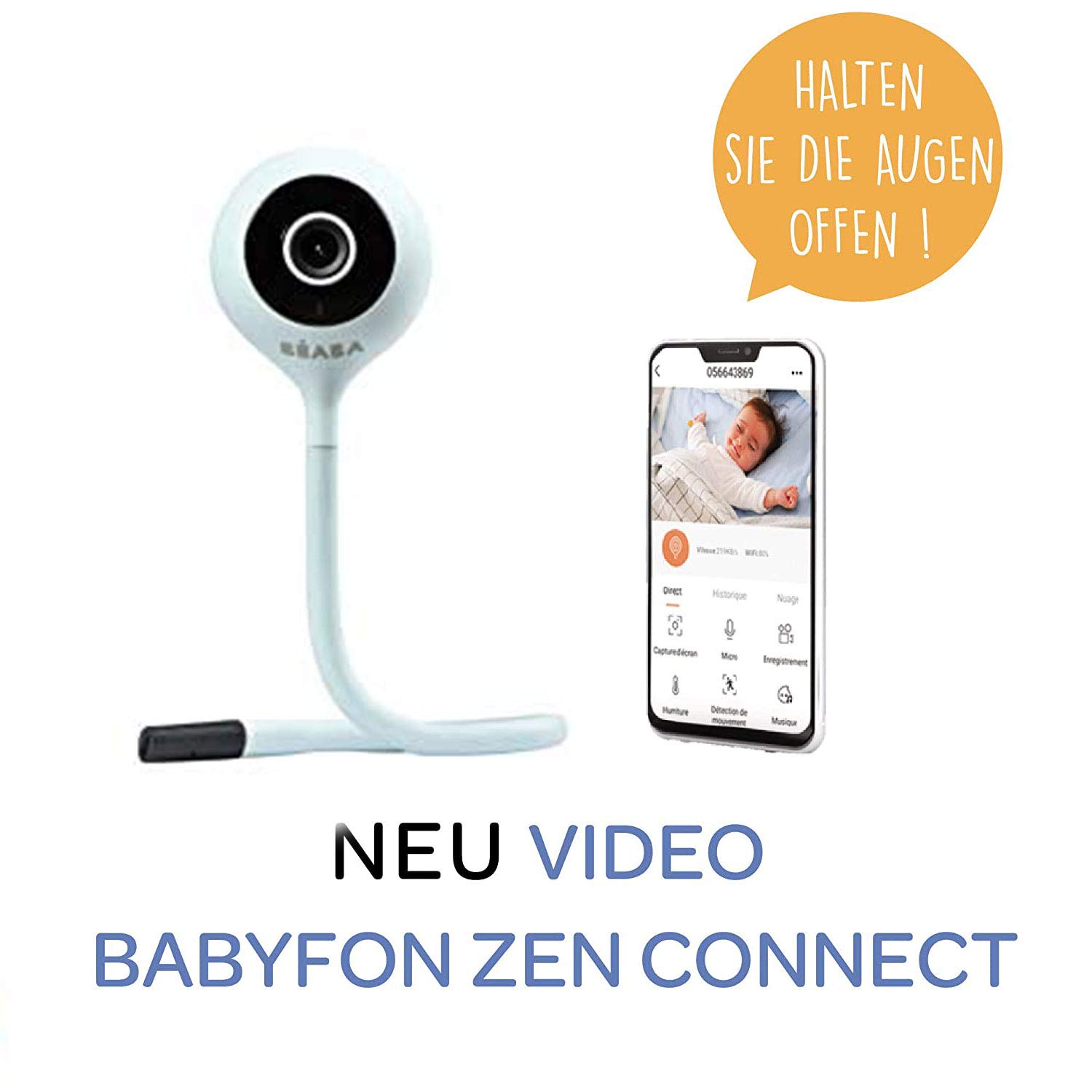 Beaba Babyphone Zen Connect Video Babyphone 1080 P Full Hd Kamera Walkie Talkie Grosse Reichweite Verbindung Mit Mobilnetzwerk Und Wlan Moglich Schlaflieder Flexible Stange Grau Amazon De Baby Beaba Babyphone Zen Connect Video Babyphone 1080 P Full Hd Kamera Walkie Talkie Grosse Reichweite Verbindung Mit Mobilnetzwerk Und Wlan Moglich Schlaflieder Flexible Stange Grau Amazon De Baby