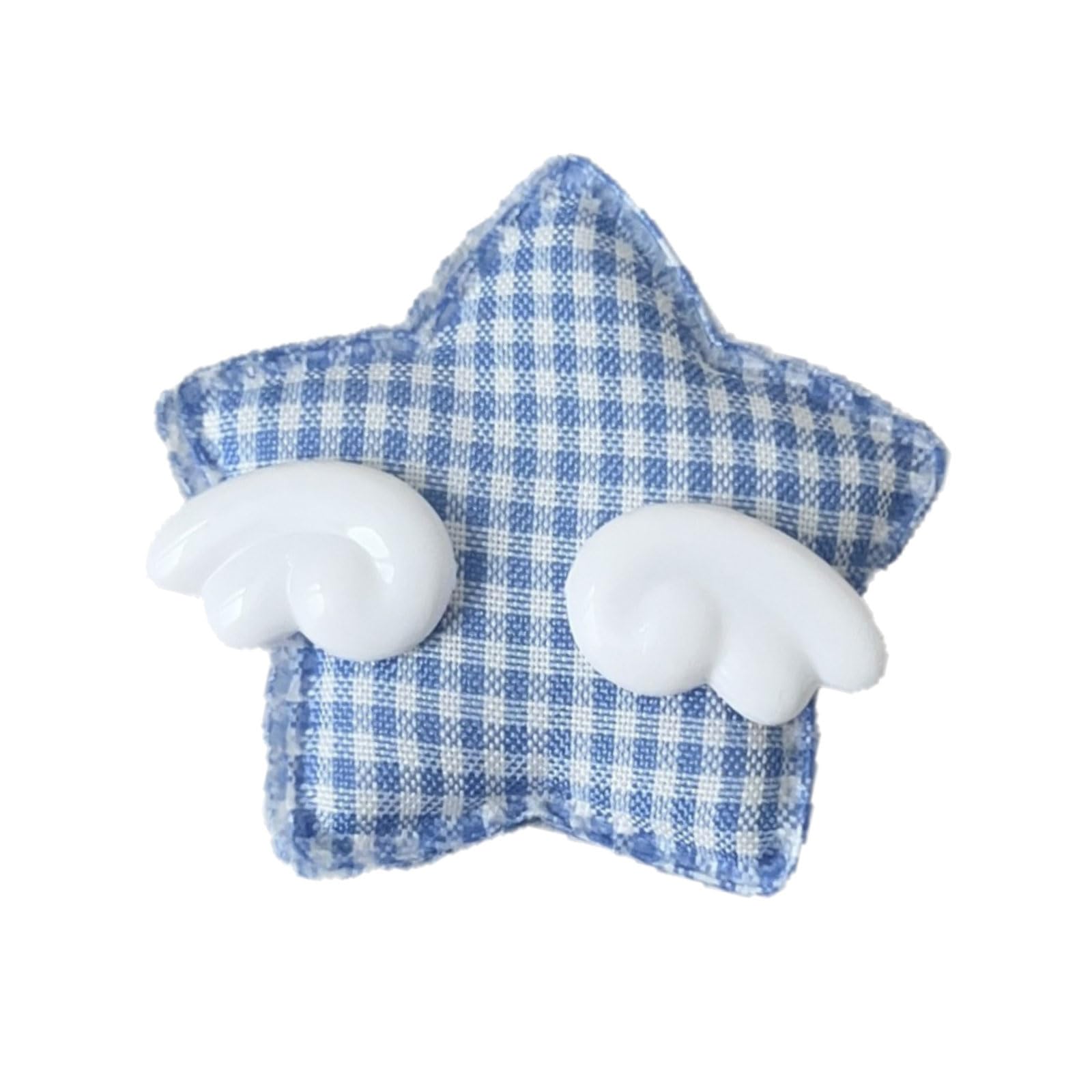 MICFENY Fashionable Star Barrette with Breathable Fabric Side Hairpin For Teens Girl Daily Hairstyling