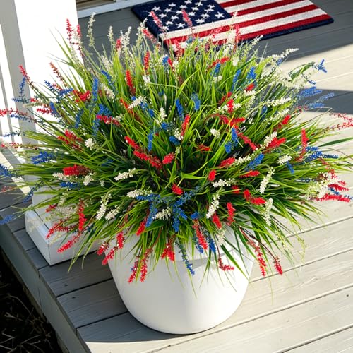 Ammyoo Artificial Fake Plants UV Resistant for Outdoor Decoration