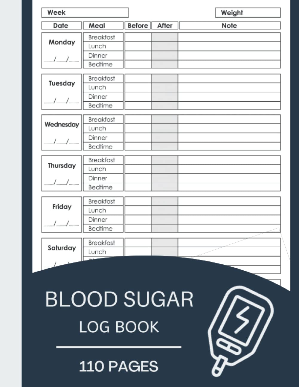 blood-sugar-log-book-weekly-blood-sugar-level-monitoring-daily-blood-glucose-monitoring-record-for-diabetic-large-medication-notebook-for-men-breakfast-lunch-dinner-bedtime-flohill-mary-book-amazon-com-books for Large Print Monthly Free Printable Blood Sugar Log Sheet Blood Sugar Log Book: Weekly Blood Sugar Level Monitoring ,Daily Blood Glucose Monitoring Record For Diabetic large Medication notebook For Men, ... (Breakfast, Lunch, Dinner, Bedtime): Flohill, Mary Book: Amazon.com: Books for Large Print Monthly Free Printable Blood Sugar Log Sheet