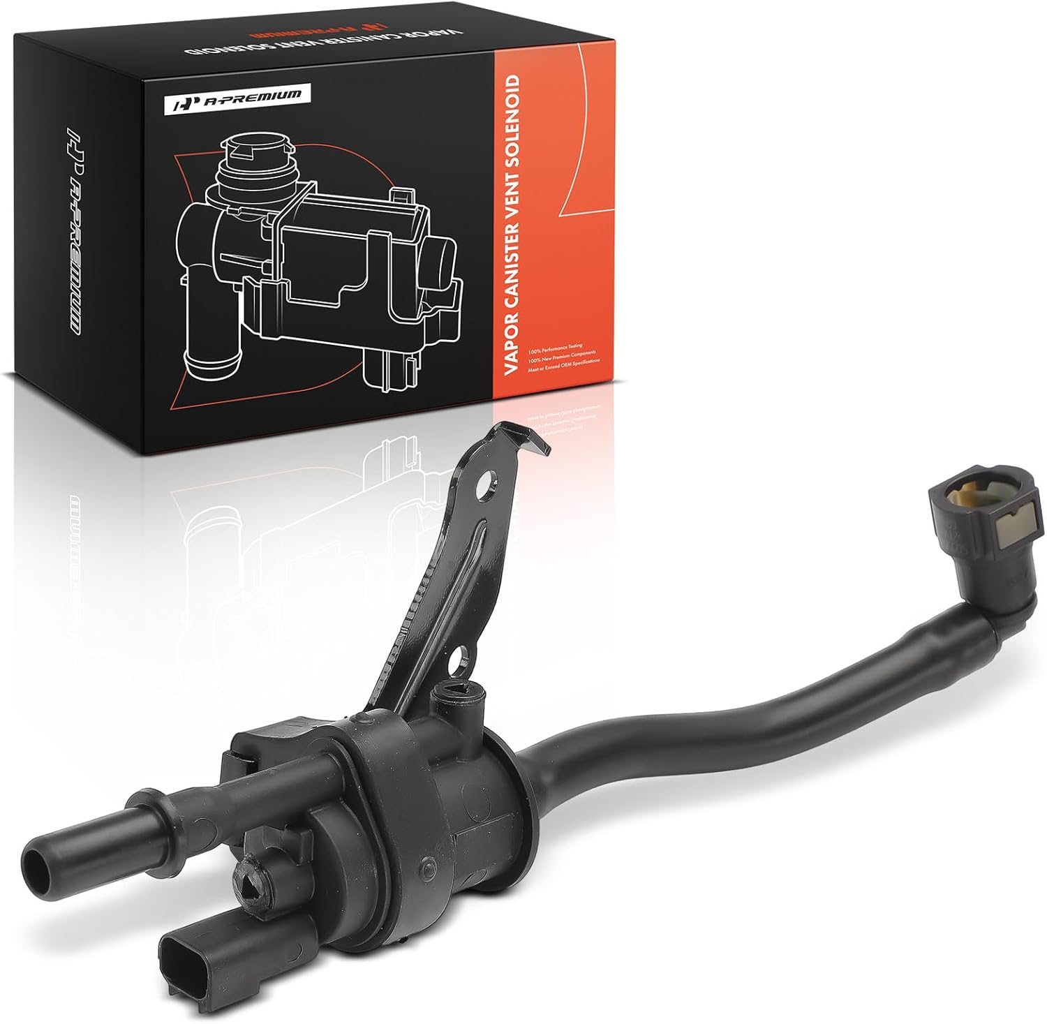 A-Premium Vapor Canister Purge Solenoid Valve Compatible with Ford F-150 F150 2009 2010, Only for V8 4.6L