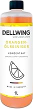 Dellwing Orange Oil Cleaner Concentrate 1 Litre, Universal Orange Cleaner, Orange Oil Cleaner Highly Concentrated, Cleaner for Kitchen, Floor, Made in Germany