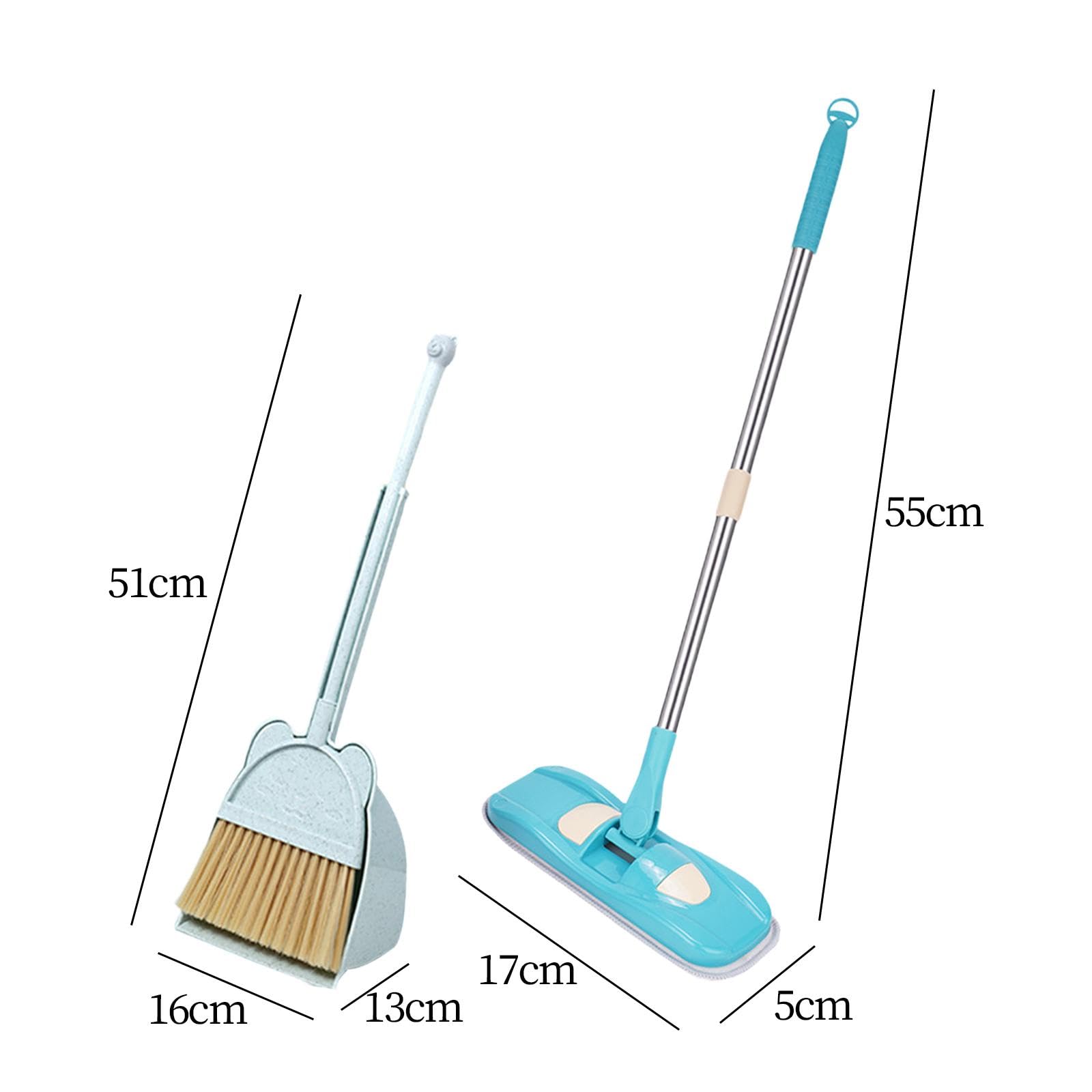 Sharplace Set di Giocattoli per Le Pulizie per Bambini, Set per I più Piccoli, Regali di Natale, Giochi di Ruolo, Piccolo Set di Aiutanti Domestici per Bambini, Blu