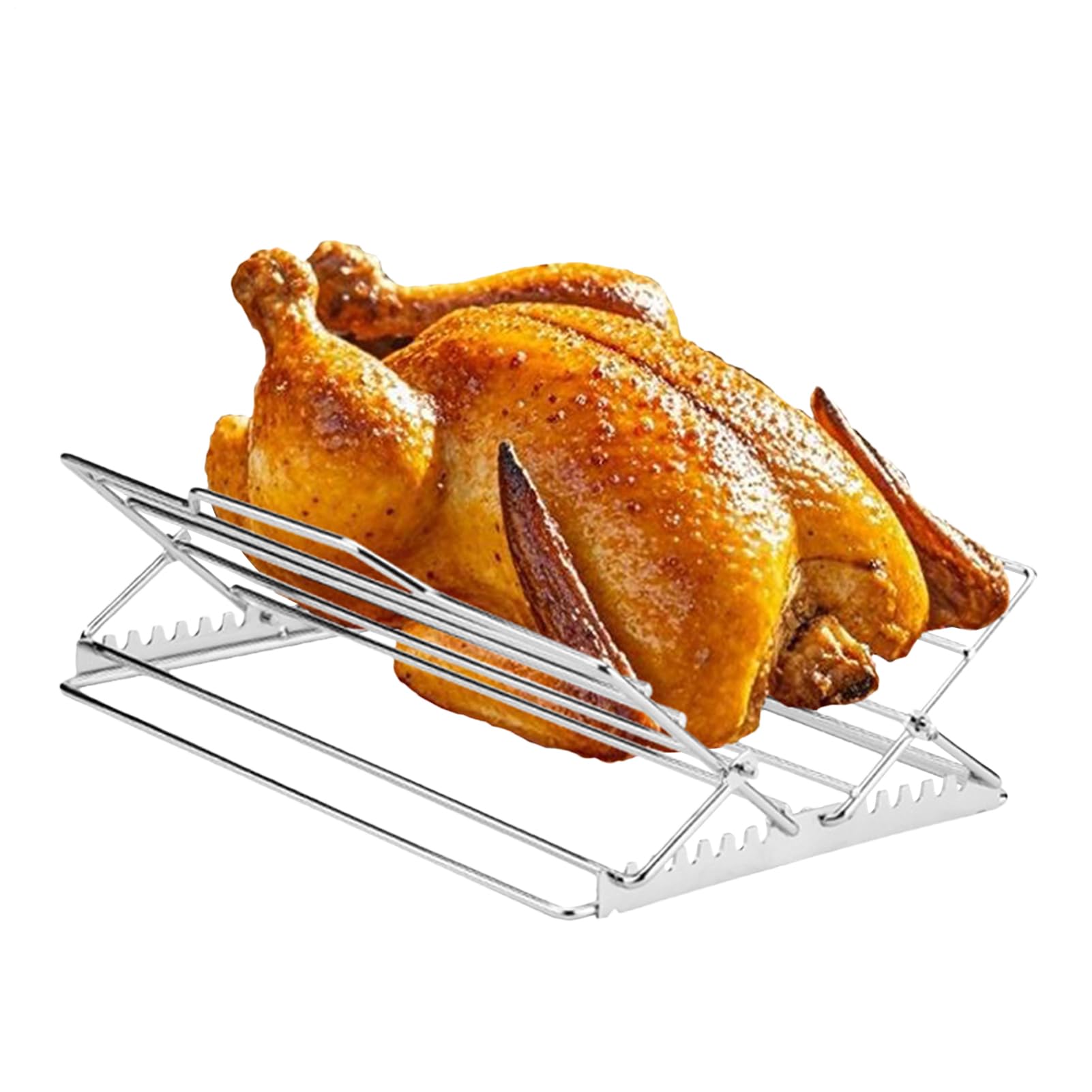 - roasting rack | cooking racks| Adjustable Stainless Steel Grilling Accessories | Long-Lasting Quality Food-Grade Turkey Oven Racks Insert | Oven Shelf for 9x13 Pan Pork Beef Steak